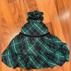 Janie and Jack holiday dress baby size 6-12 month holiday‎ christmas fancy plaid